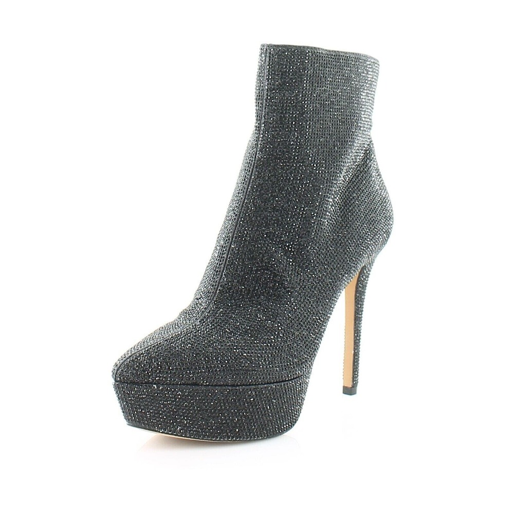 Jessica Simpson Odeda Platform Bootie Size 8.5 Pewter